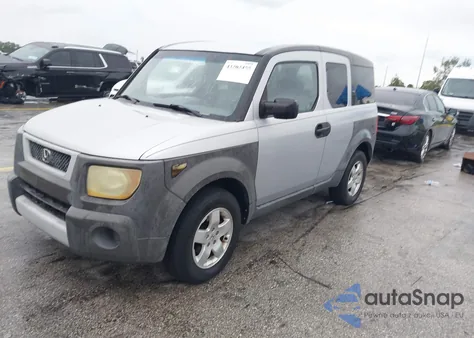 2003 Honda Element Ex from USA, damaged, VIN 5J6YH18533L021942